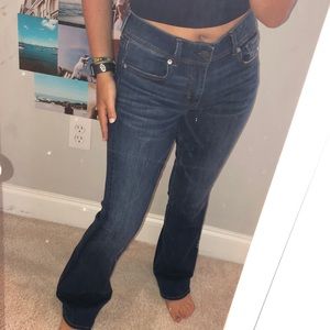 American eagle flare jeans